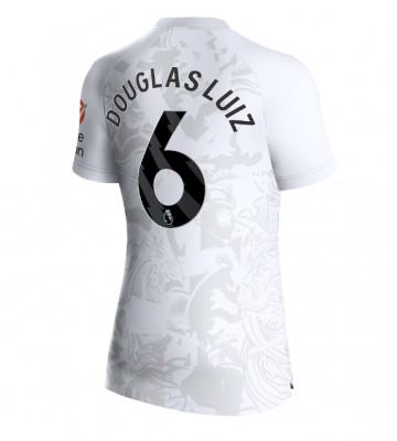 Aston Villa Douglas Luiz #6 Udebanetrøje Dame 2023-24 Kort ærmer